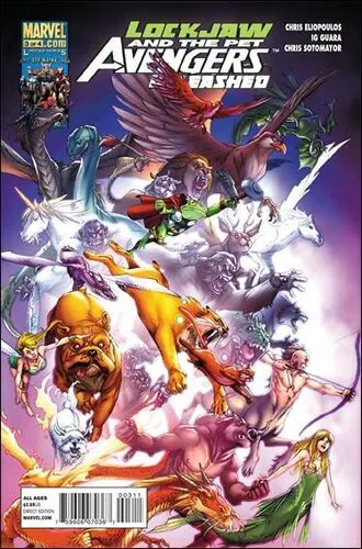 Cover of Lockjaw & the Pet Avengers Unleashed #3