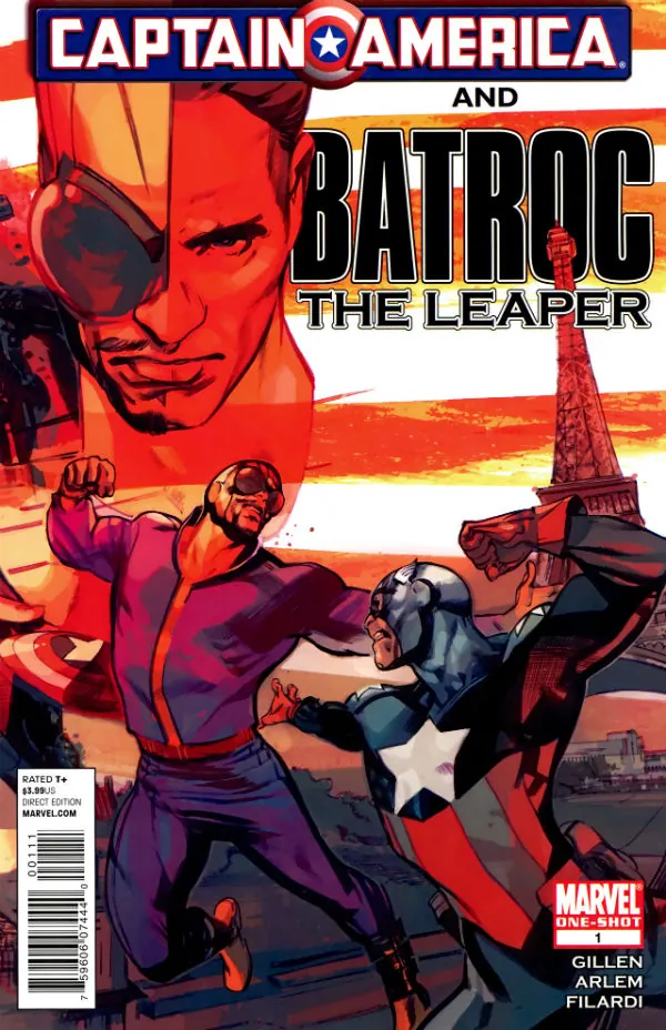 Cover of Captain America and Batroc #1