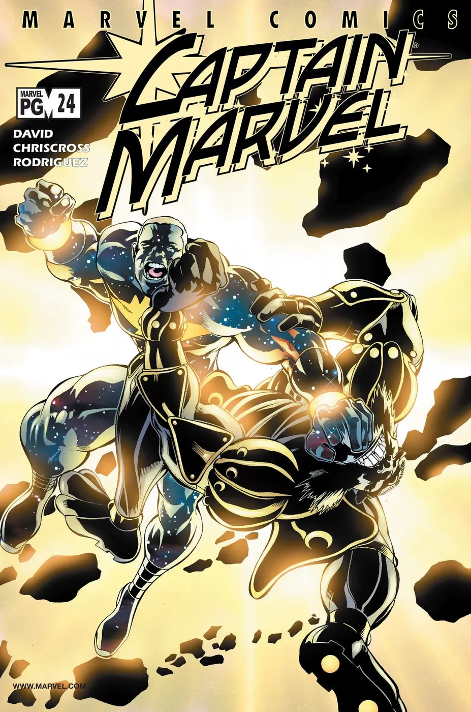 Cover of Captain Marvel #24