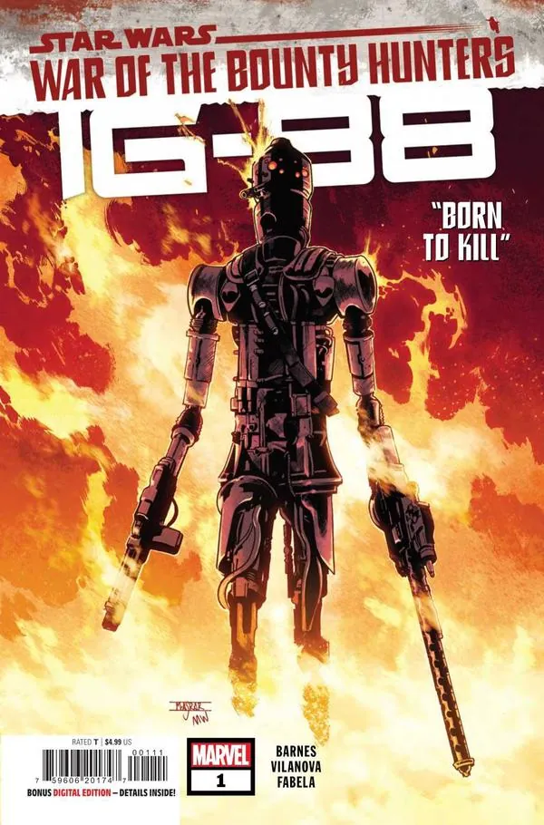 Cover of Star Wars: War of the Bounty Hunters - IG-88 #1