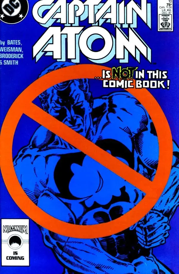 Cover of Captain Atom #10