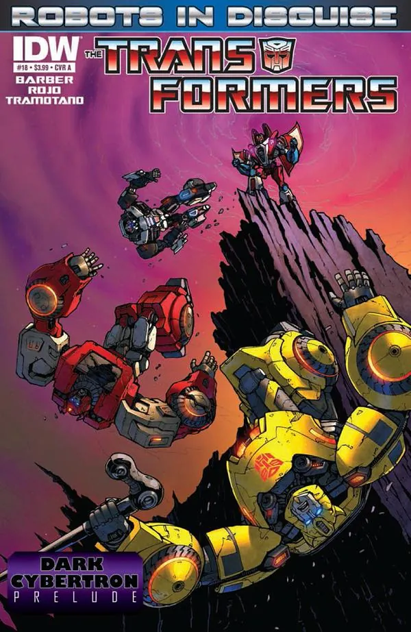 Cover of The Transformers: Robots in Disguise #18