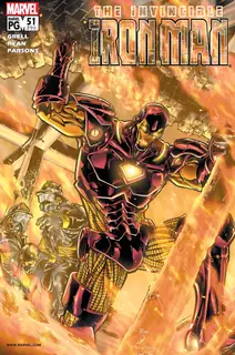 Cover of Iron Man #51 (396)