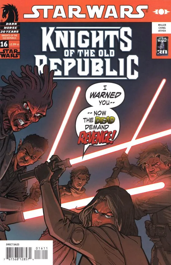 Cover of Star Wars Knights of the Old Republic #16