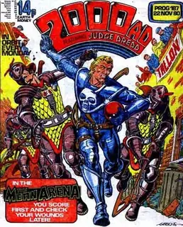 Cover of 2000 AD #187