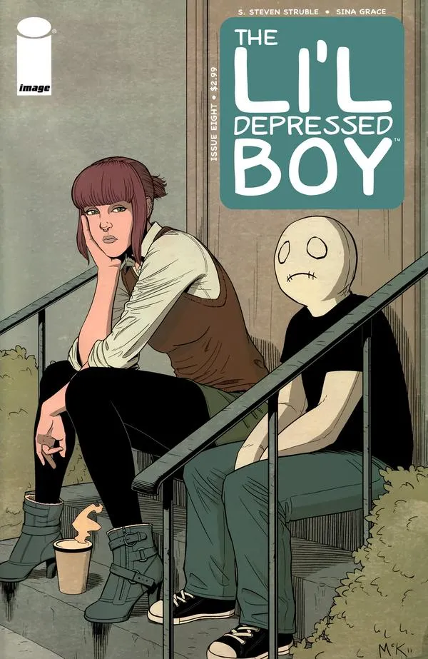 Cover of The Li'l Depressed Boy #8