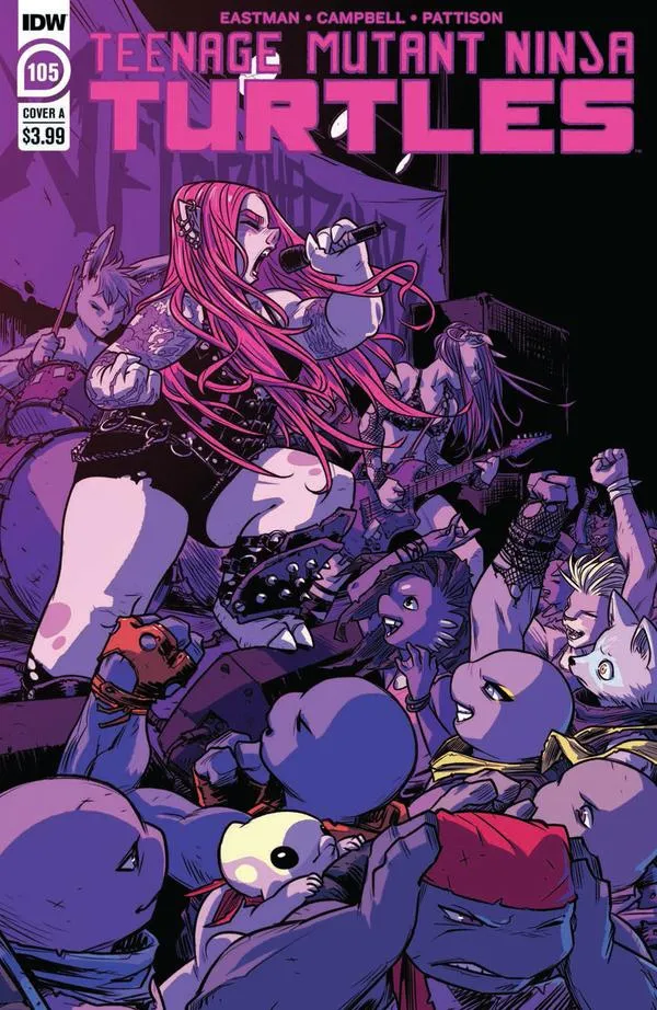Cover of Teenage Mutant Ninja Turtles #105