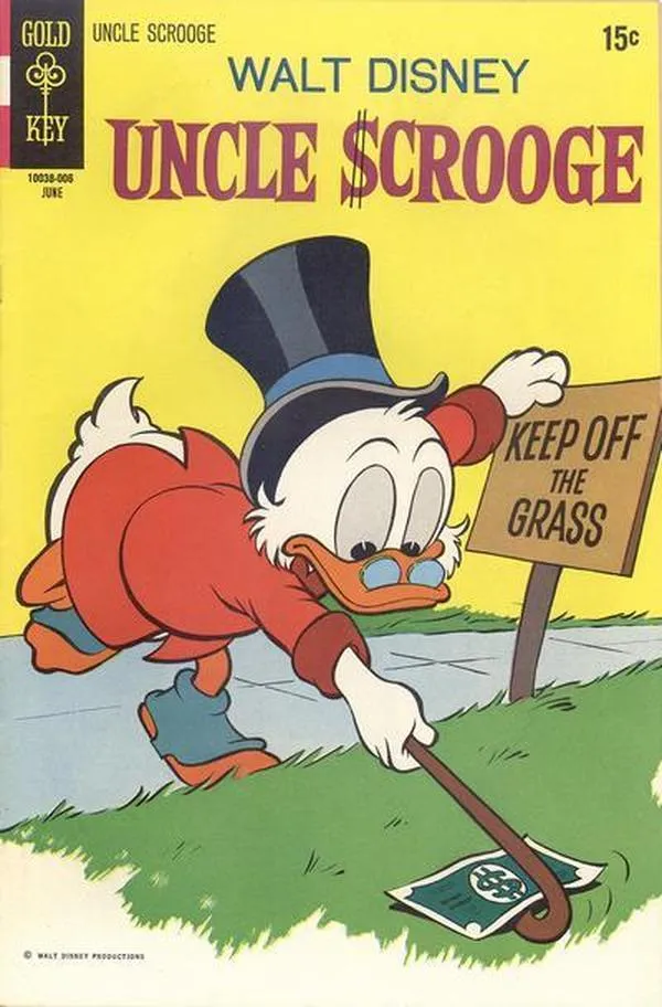 Cover of Walt Disney Uncle Scrooge #87
