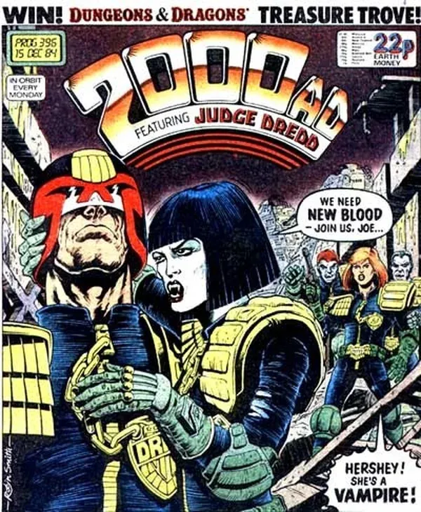 Cover of 2000 AD #396