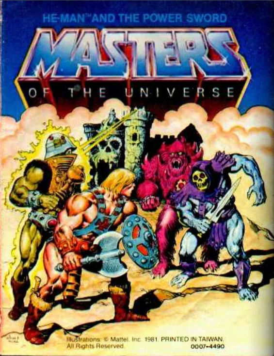 Cover of Masters of the Universe: He-Man and the Power Sword #[nn]