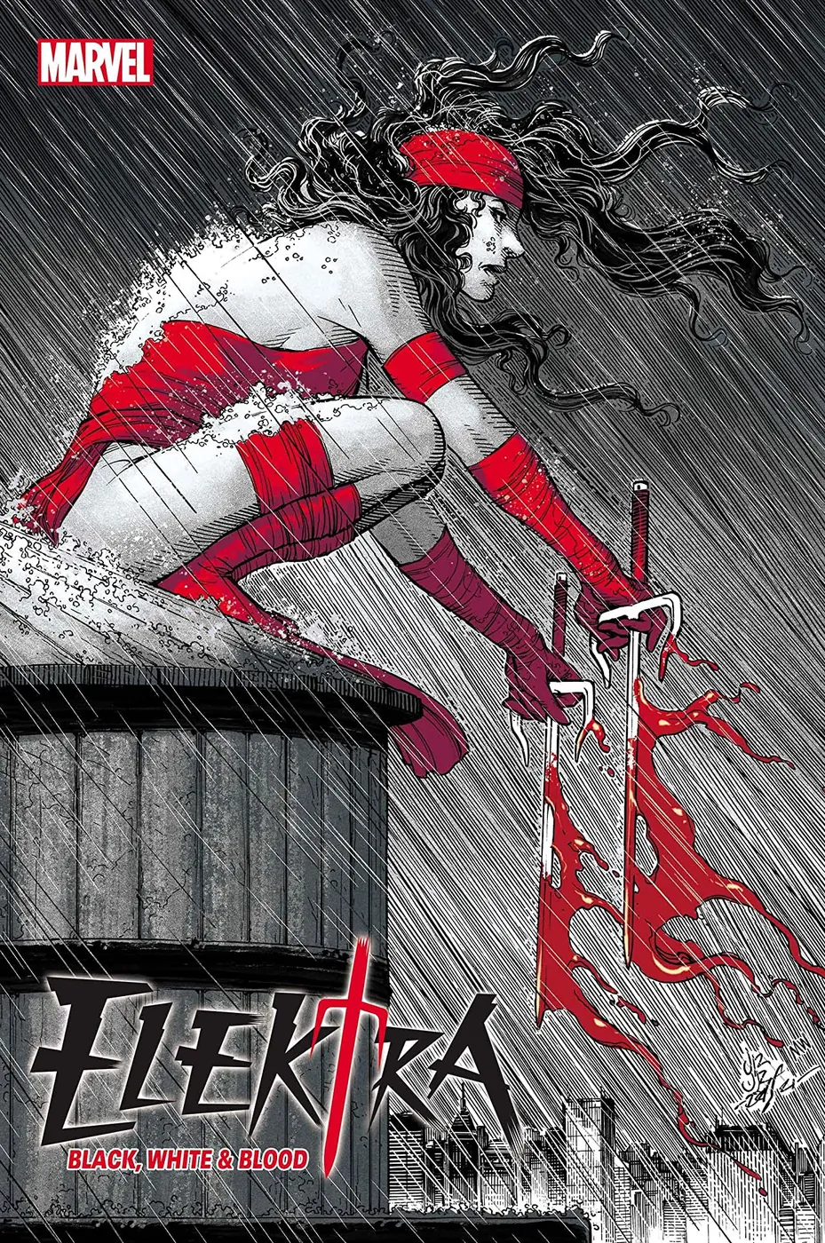 Cover of Elektra: Black, White, and Blood #1