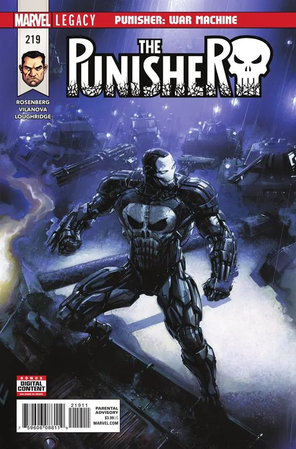 Cover of The Punisher #219