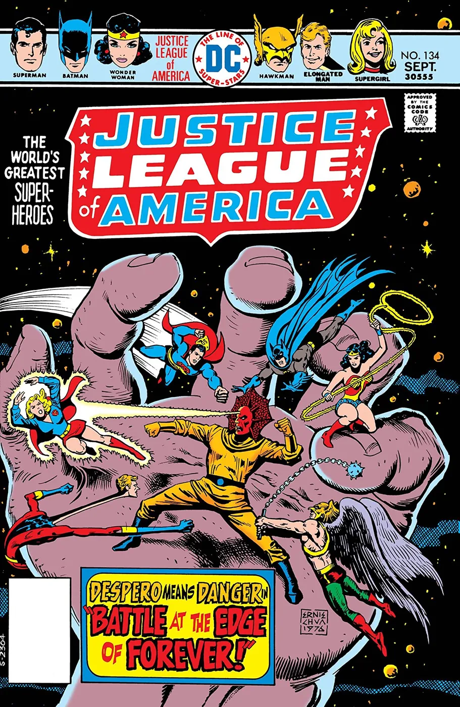 Cover of Justice League of America #134