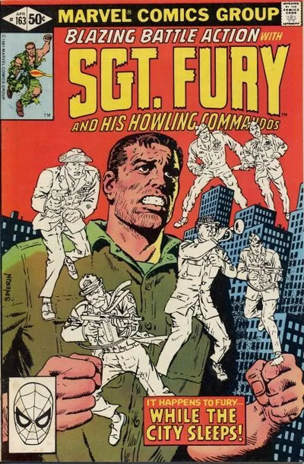 Cover of Sgt. Fury and His Howling Commandos #163