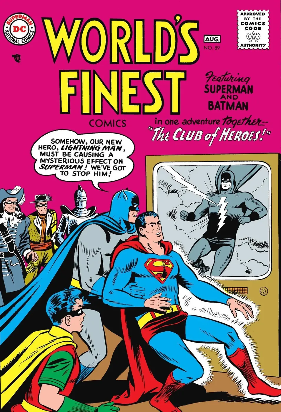 Cover of World's Finest Comics #89