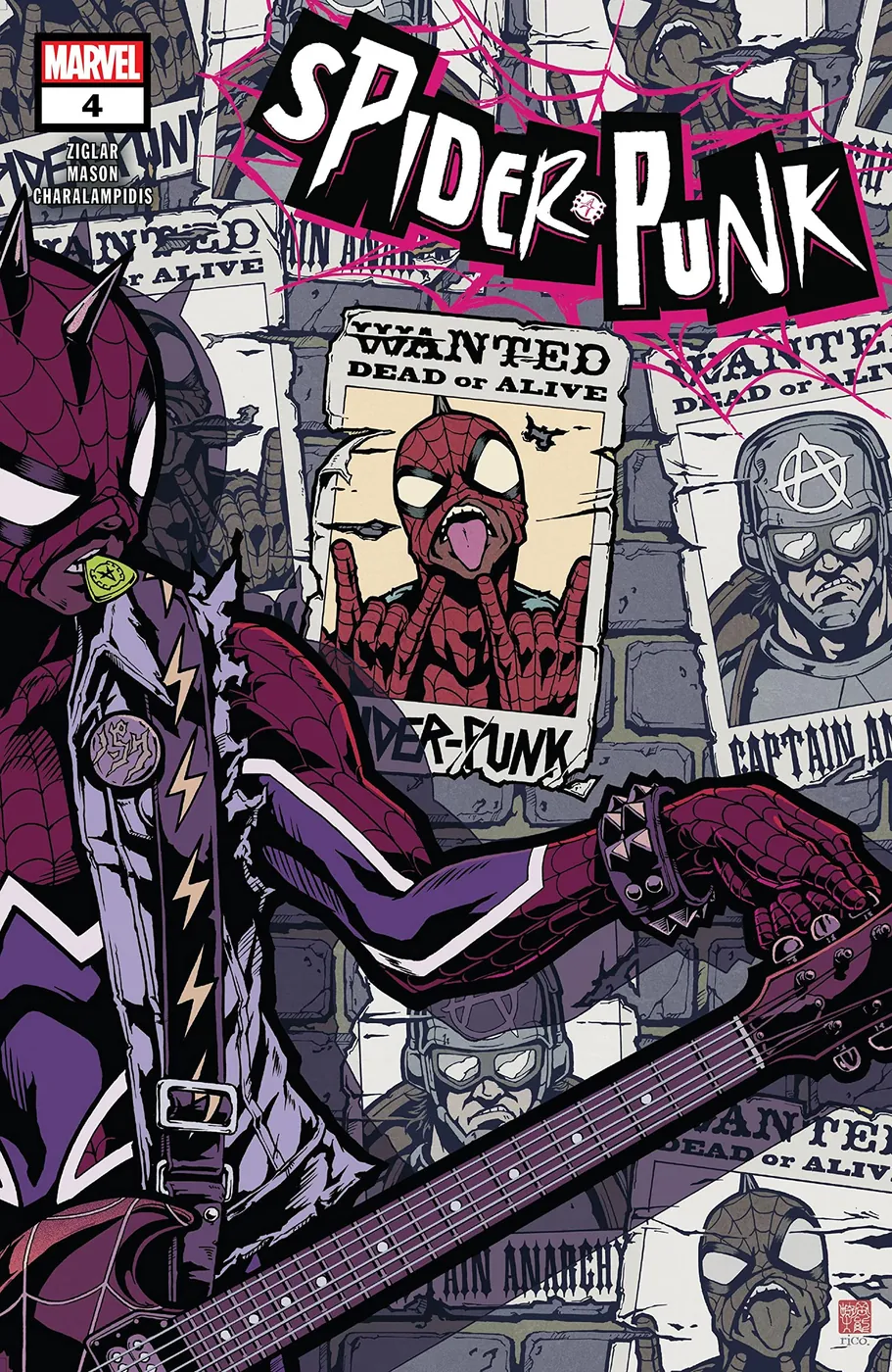 Cover of Spider-Punk #4
