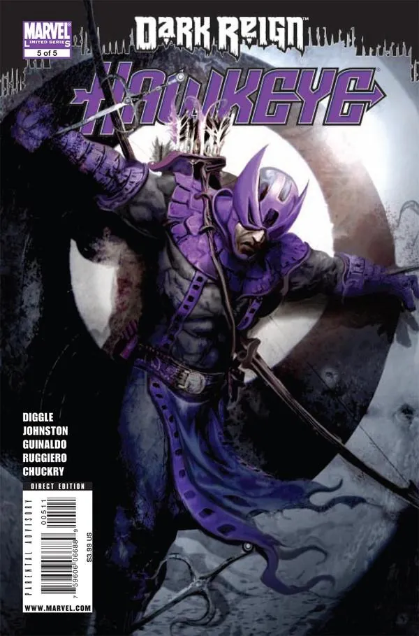 Cover of Dark Reign: Hawkeye #5
