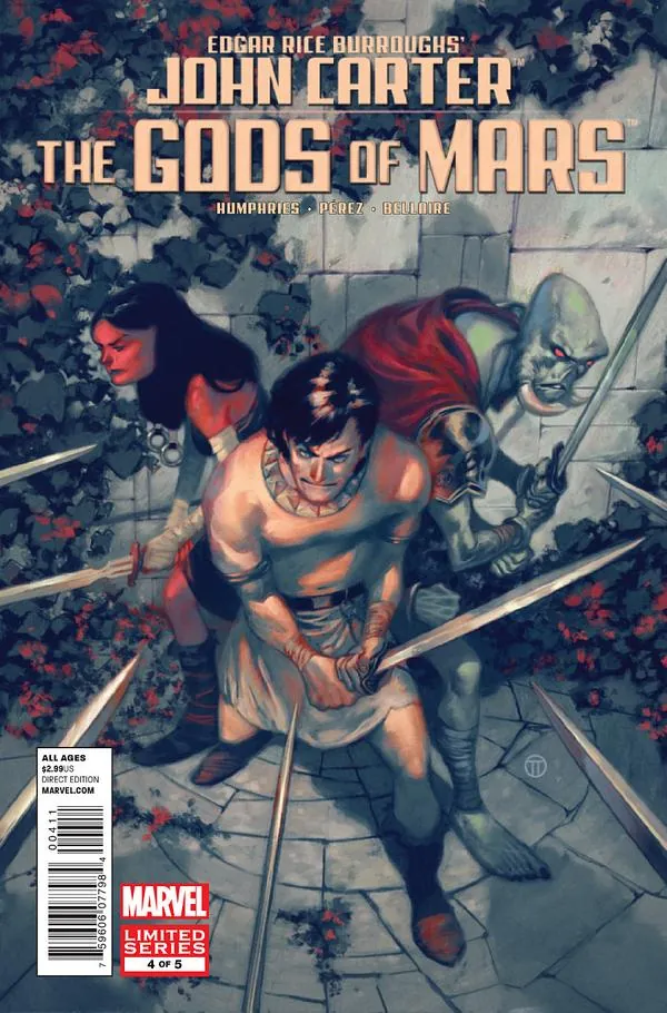 Cover of John Carter: The Gods of Mars #4
