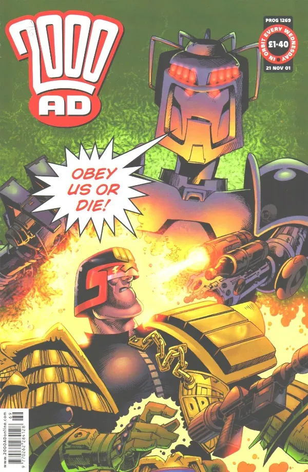 Cover of 2000 AD #1269