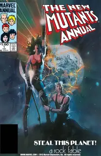 Cover of The New Mutants Annual #1