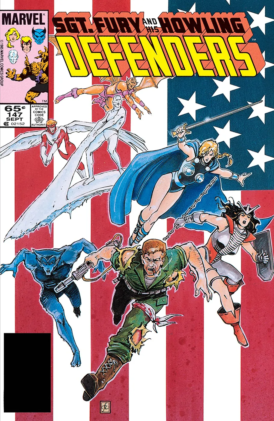 Cover of The Defenders #147