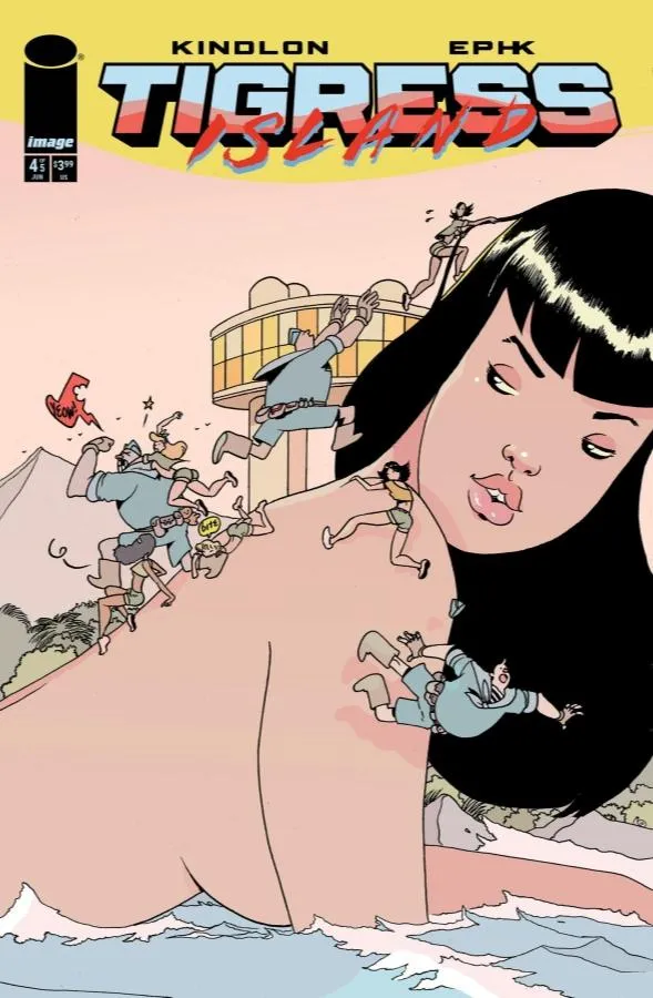 Cover of Tigress Island #4