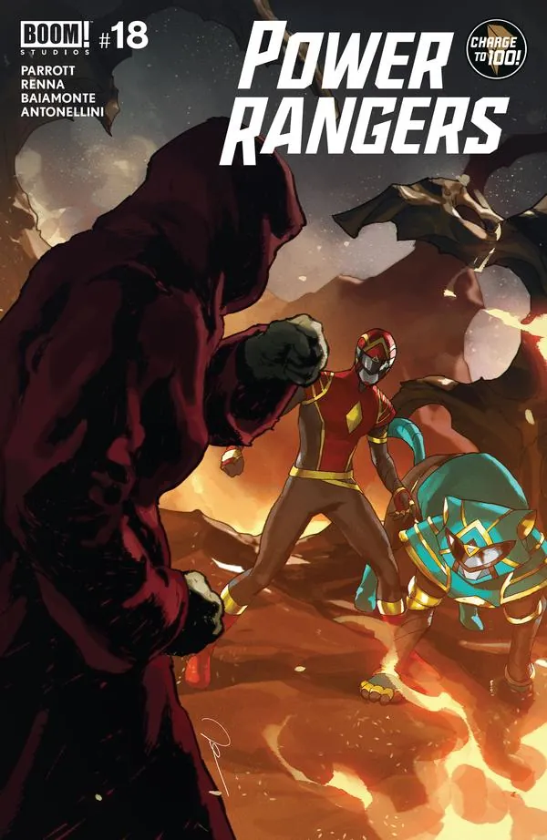 Cover of Power Rangers #18