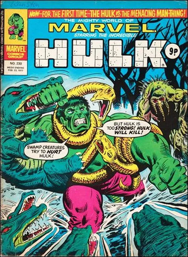 Cover of The Mighty World of Marvel #230