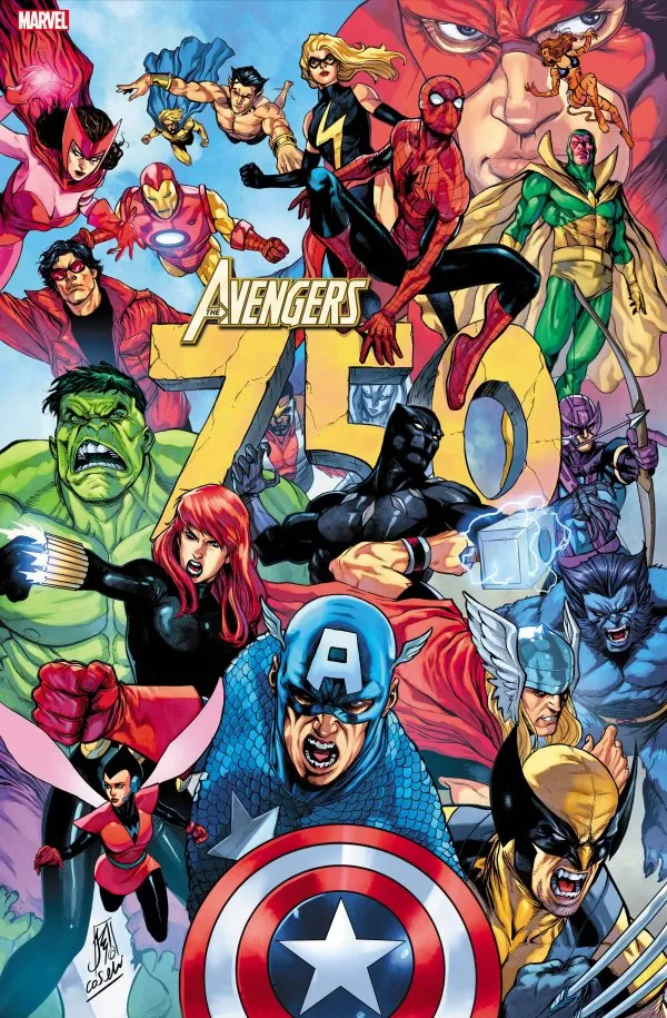 Cover of Avengers #50 (750)