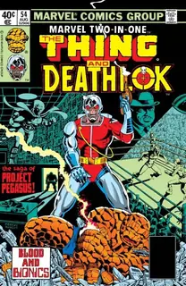 Cover of Marvel Two-in-One #54