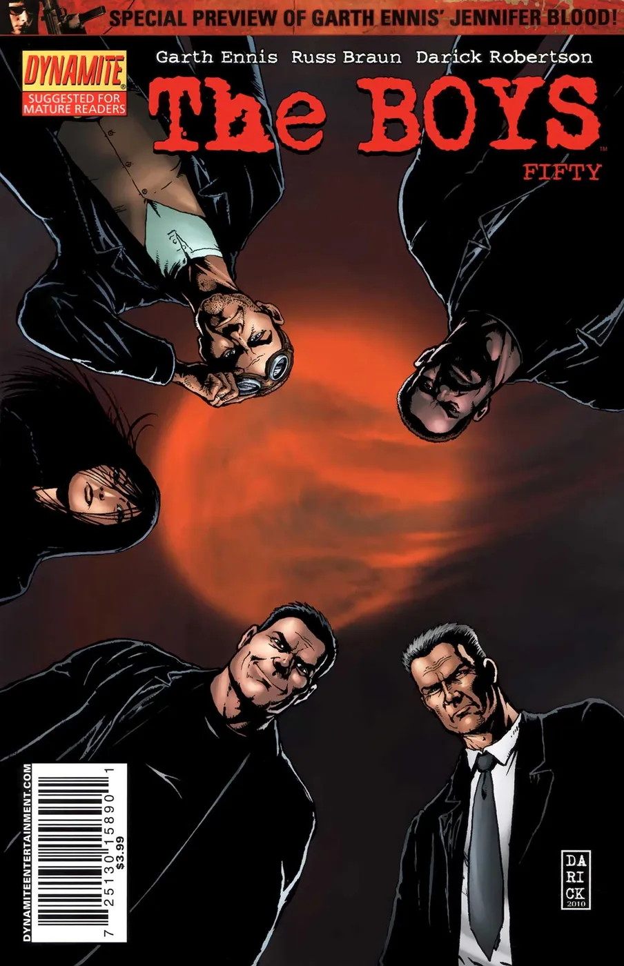 Cover of The Boys #50