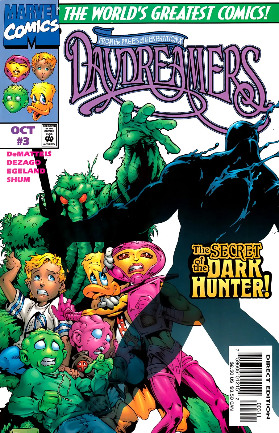 Cover of Daydreamers #3