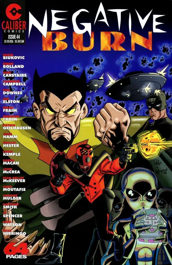 Cover of Negative Burn #44