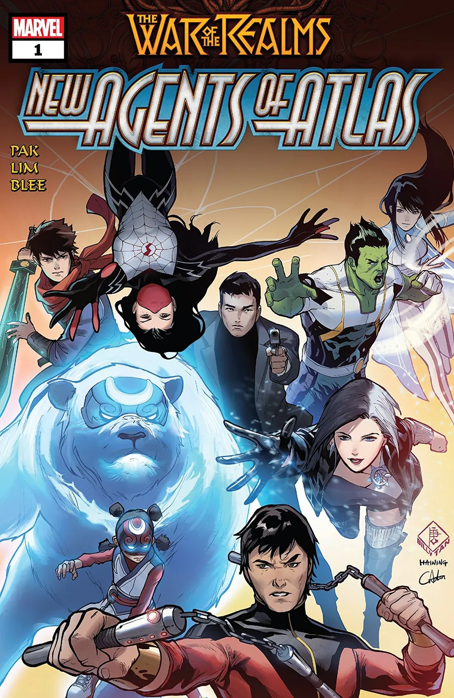 Cover of War of the Realms: New Agents of Atlas #1