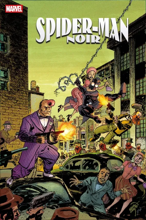 Cover of Spider-Man Noir #2