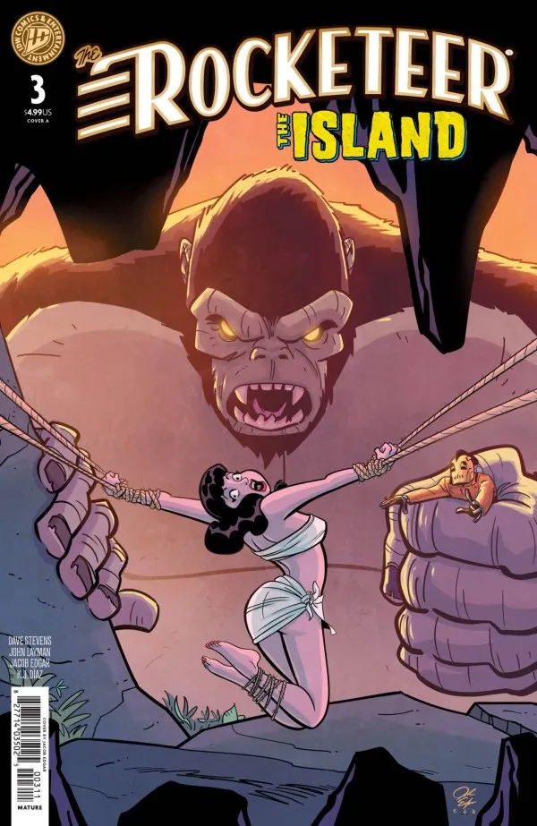 Cover of The Rocketeer: The Island #3