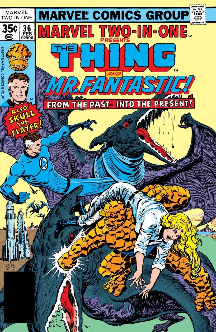 Cover of Marvel Two-in-One #36