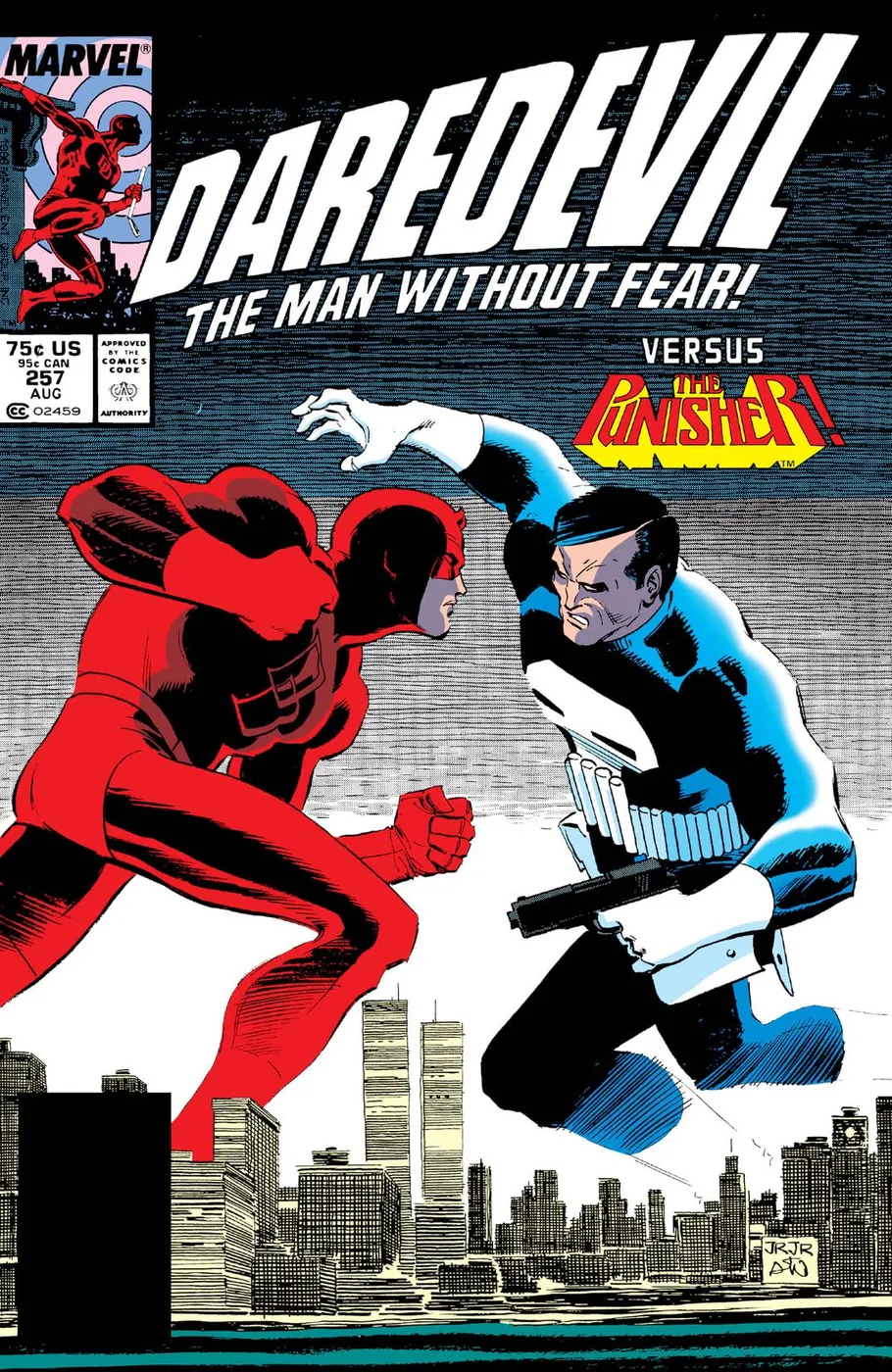 Cover of Daredevil #257
