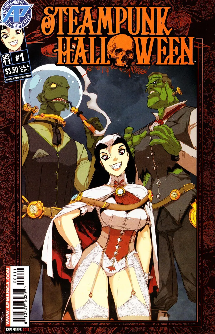 Cover of Steampunk Halloween #1