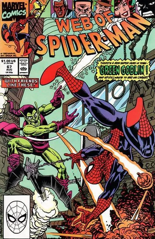 Cover of Web of Spider-Man #67