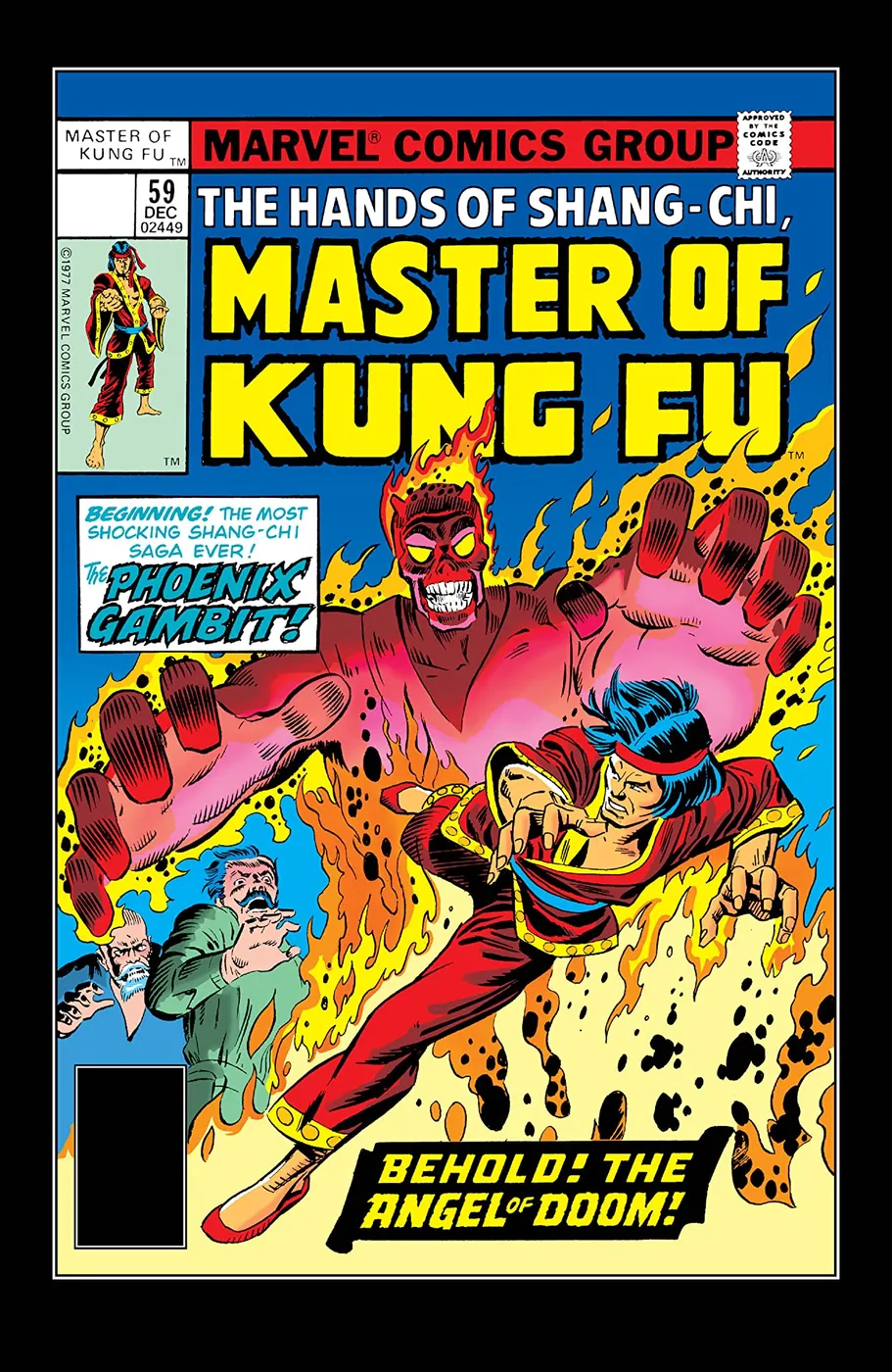 Cover of Master of Kung Fu #59
