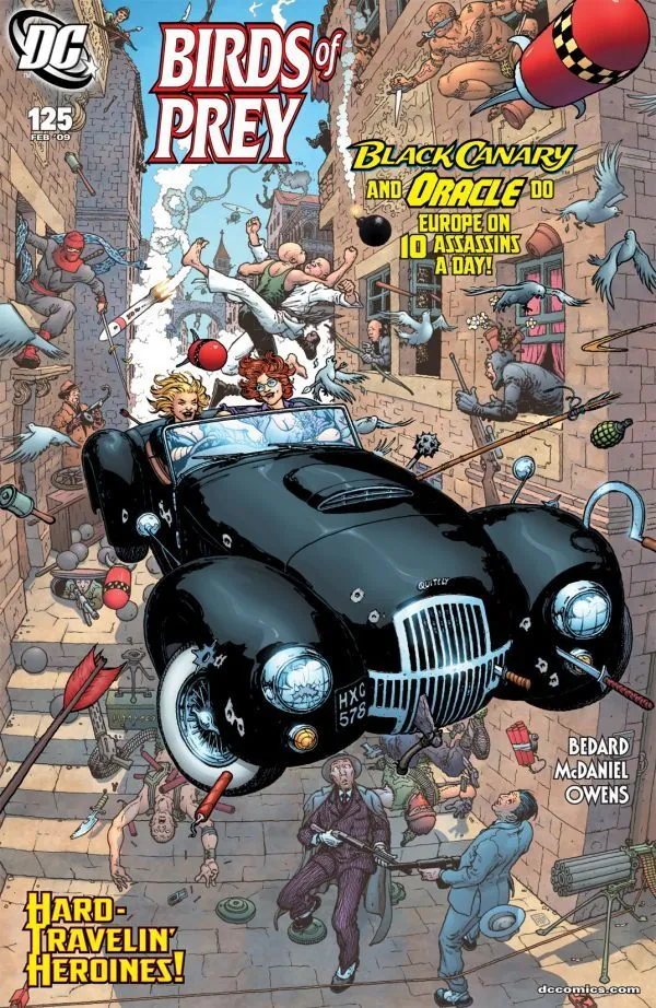 Cover of Birds of Prey #125