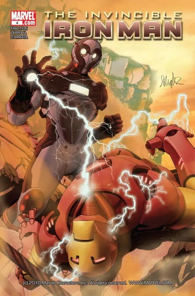 Cover of Invincible Iron Man #4