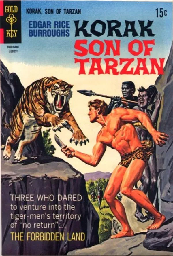 Cover of Edgar Rice Burroughs Korak, Son of Tarzan #24