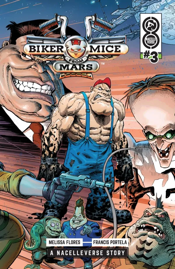 Cover of Biker Mice from Mars #3