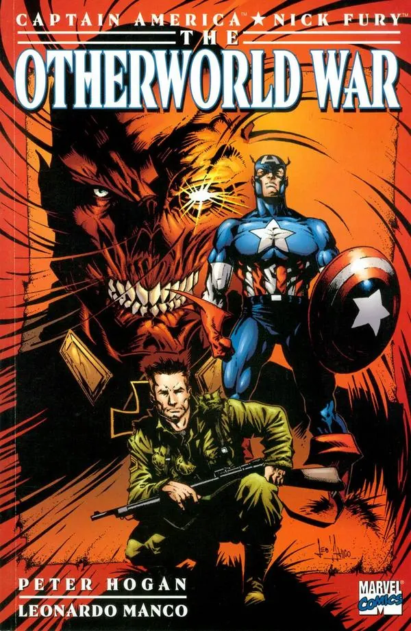 Cover of Captain America / Nick Fury: The Otherworld War #1