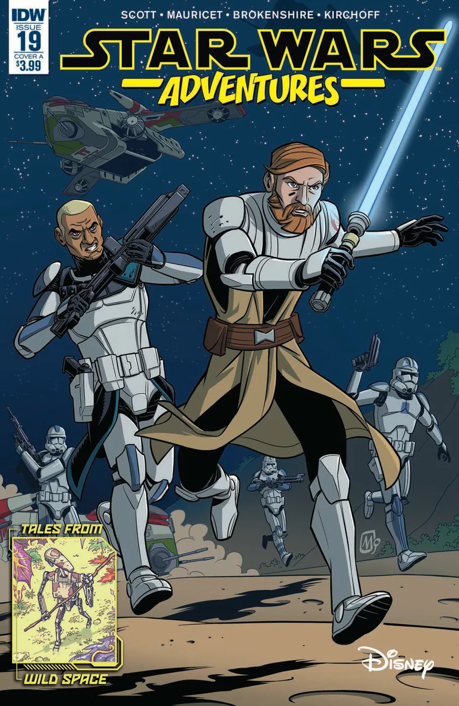 Cover of Star Wars Adventures #19