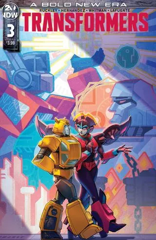 Cover of Transformers #3