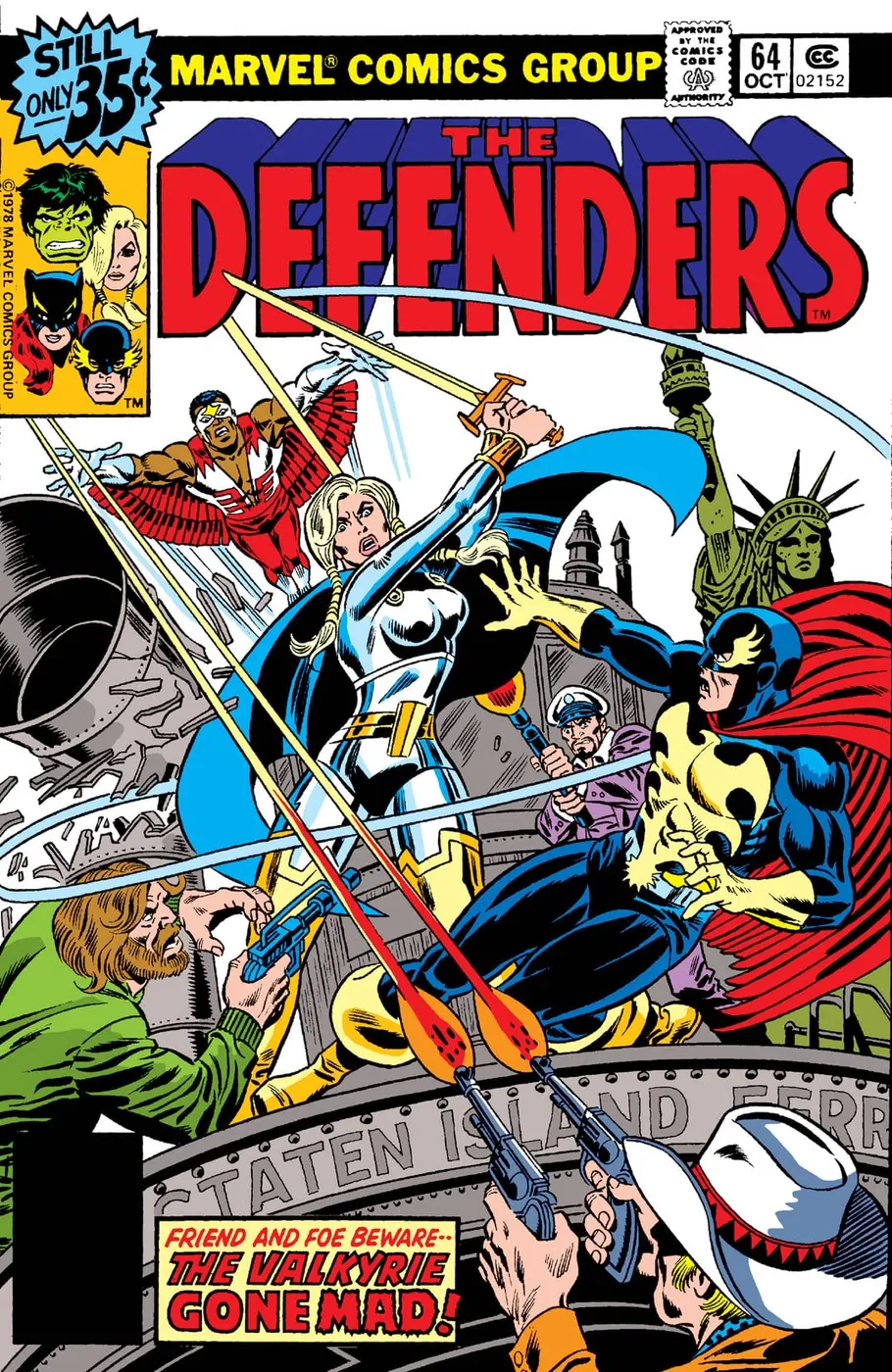 Cover of The Defenders #64