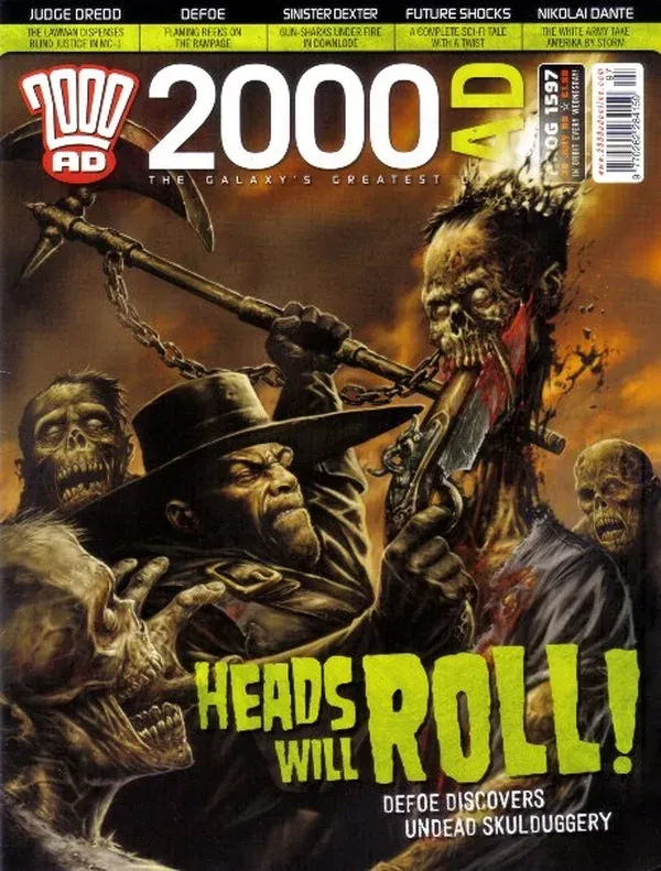 Cover of 2000 AD #1597